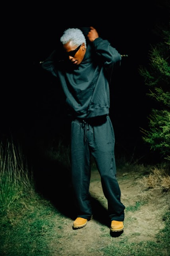 Coal Black Trackpants