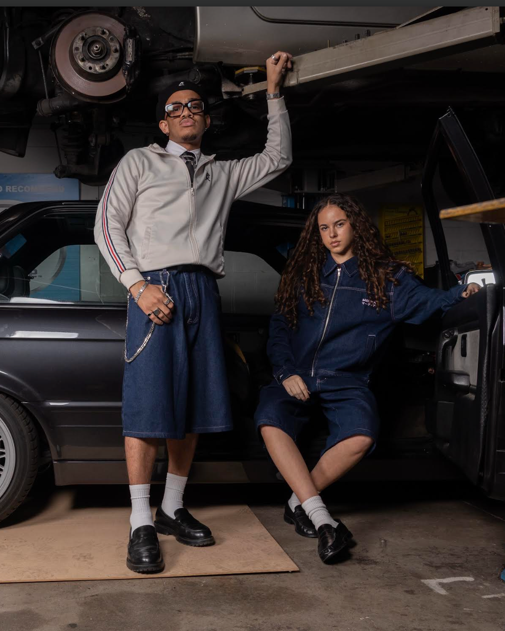 JAPANESE DENIM JORTS