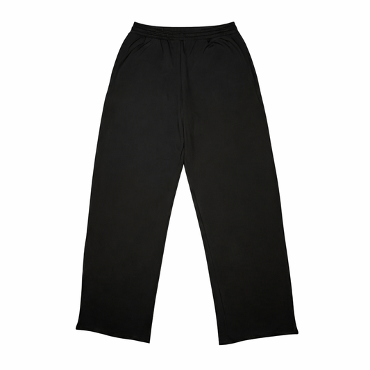 Coal Black Trackpants