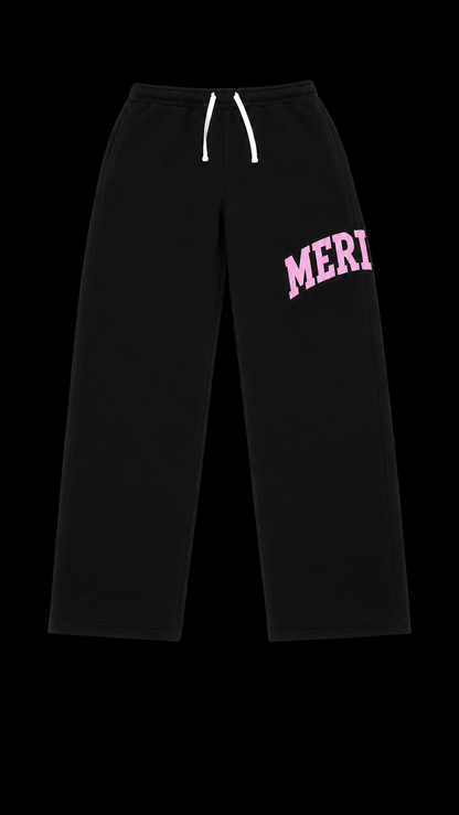 Mertia Shell PInk Trackpants
