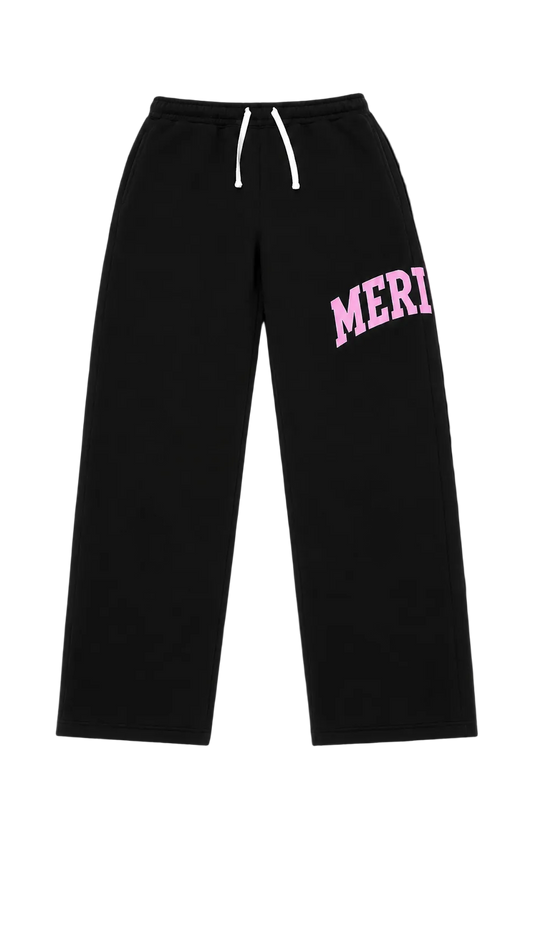 Mertia Shell PInk Trackpants