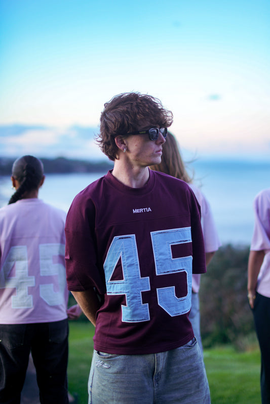 45 Signature Jersey - Brown & Blue