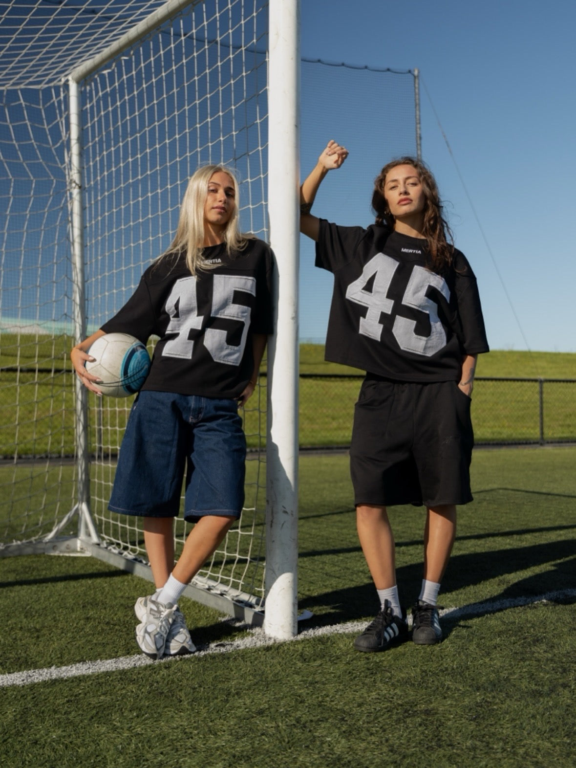 Short Sleeve 45 Jersey - Black & White