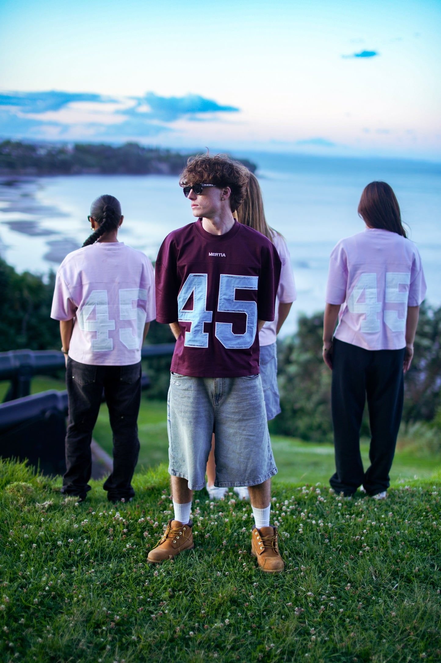 45 Signature Jersey - Brown & Blue