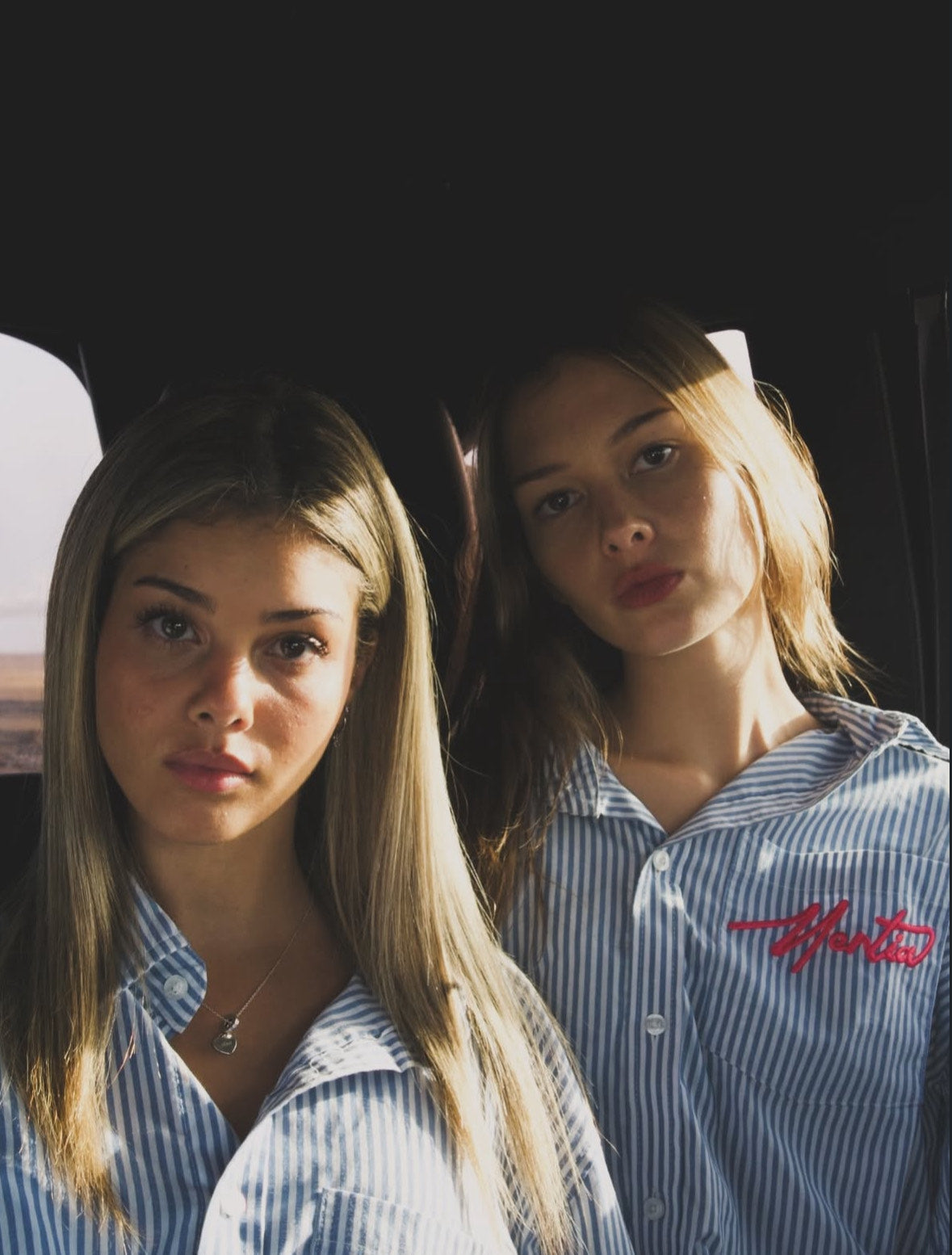 Striped Signature Long Sleeve Shirt - Pink