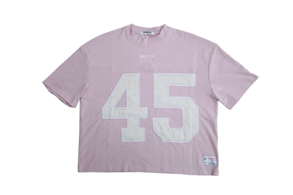 45 Signature Jersey - Pink & White
